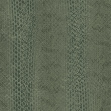 Dark Green Textured Snake Skin Wallpaper Dark Green